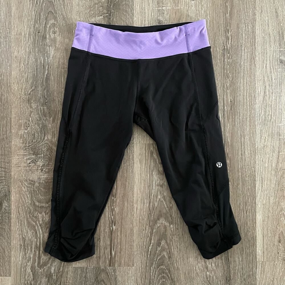 Lululemon Run Fast Free Crop Capri Legging - Size: 6